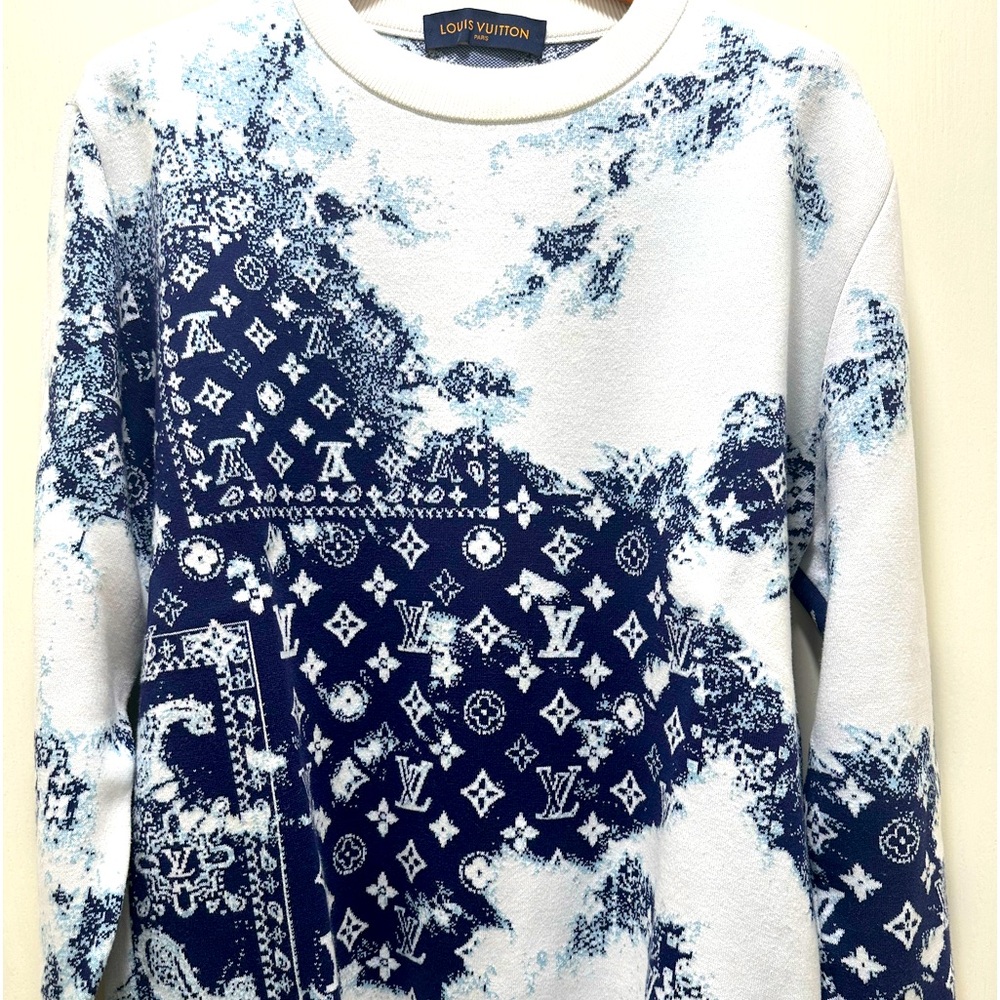 Louis Vuitton Monogram Bandana Crewneck